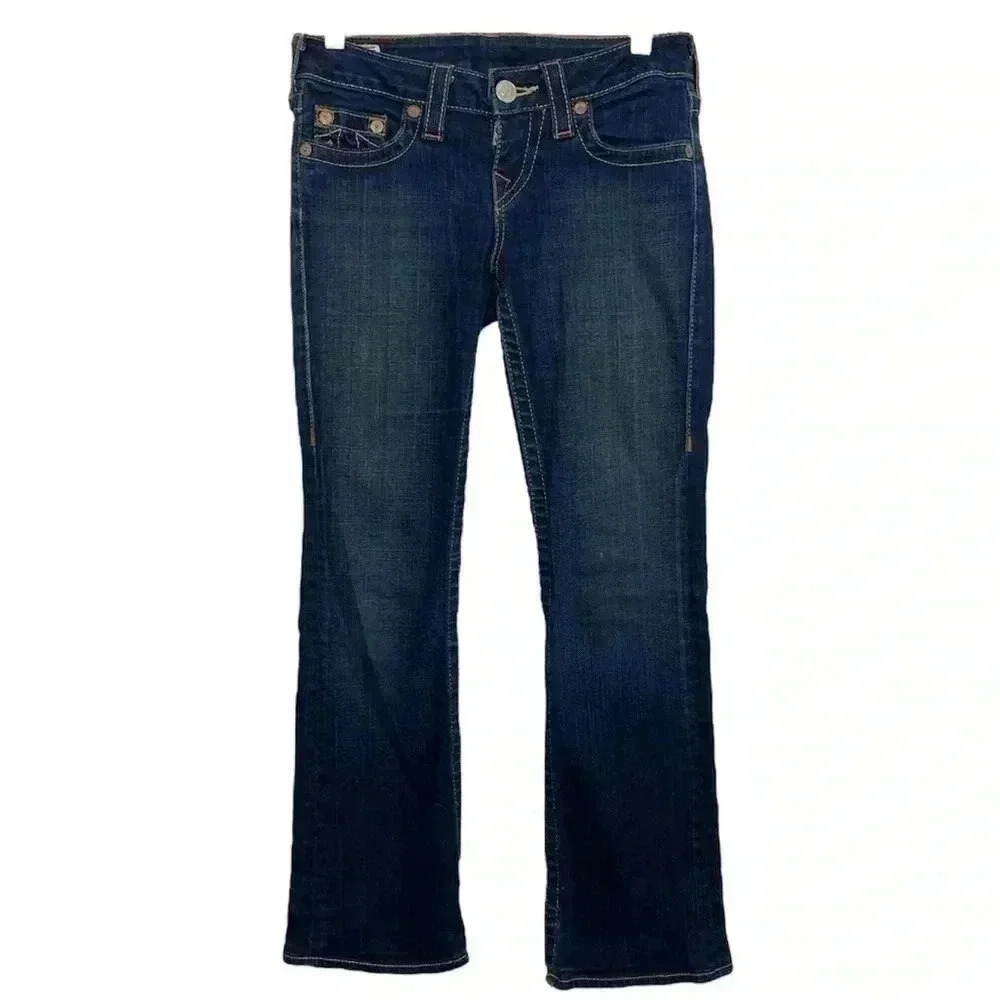 True Religion Vintage Low Rise Bootcut Flare Jeans